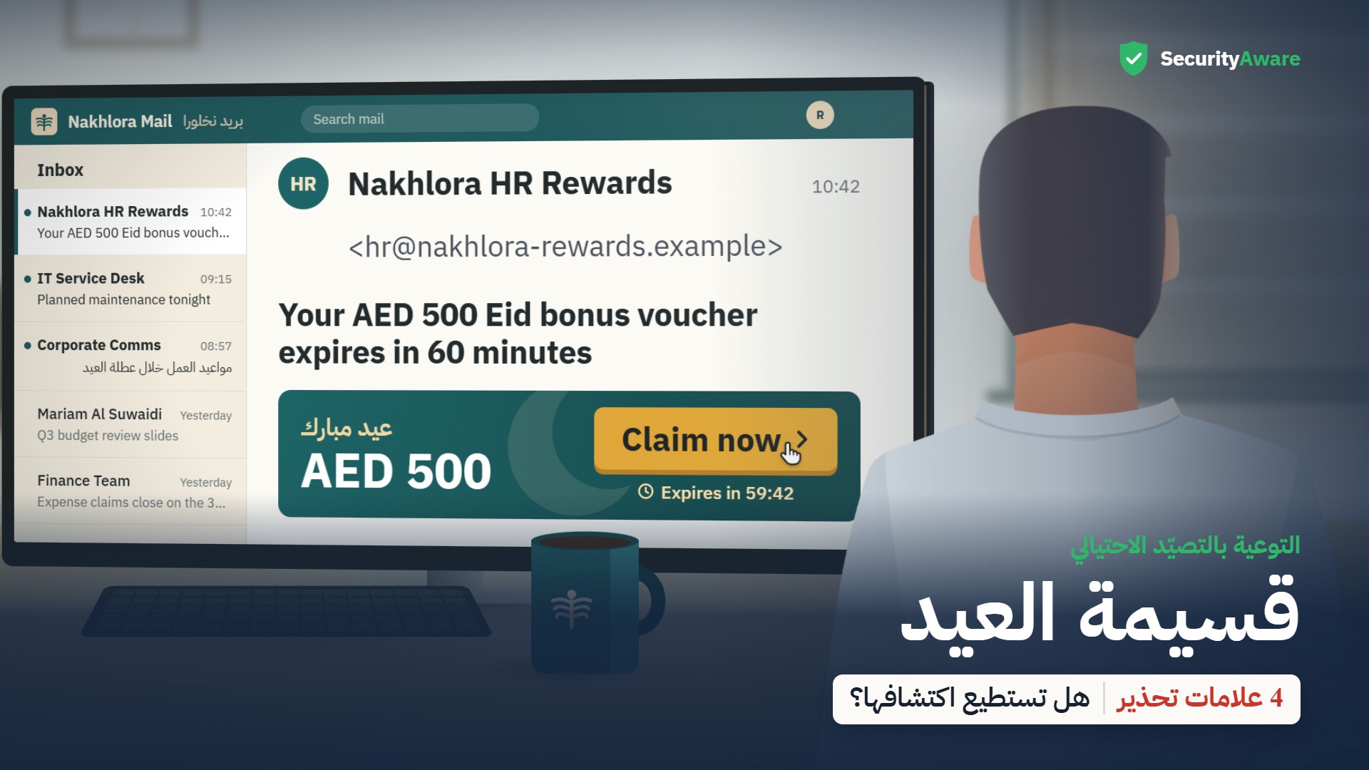 Phishing Awareness — The Eid Voucher