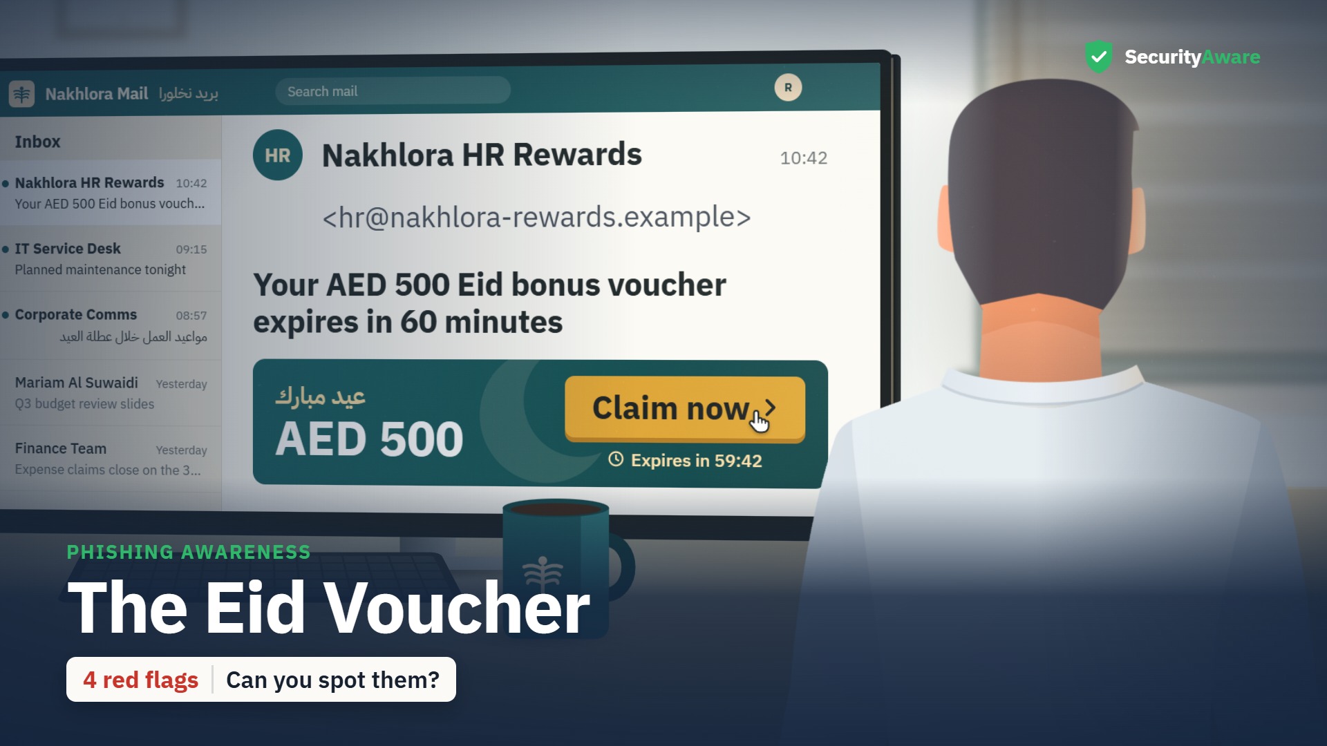 Phishing Awareness — The Eid Voucher