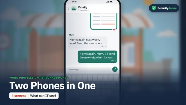 Work Profiles on Personal Phones