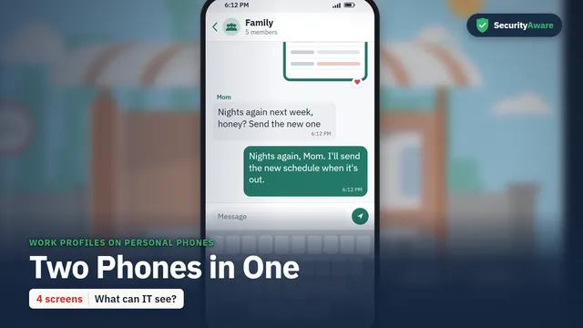 Work Profiles on Personal Phones
