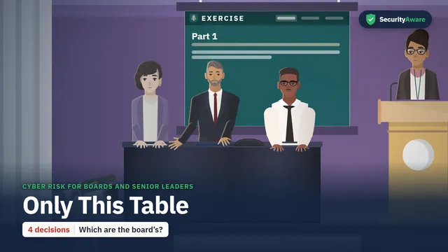 Cyber Risk for Boards and Senior Leaders