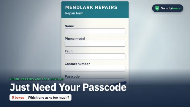 Phone Repairs and Lost Devices