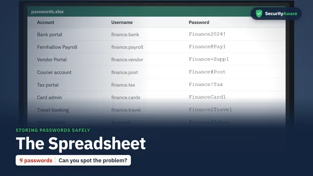 Storing Passwords Safely