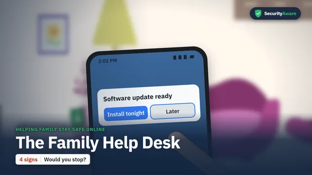 Helping Family Stay Safe Online